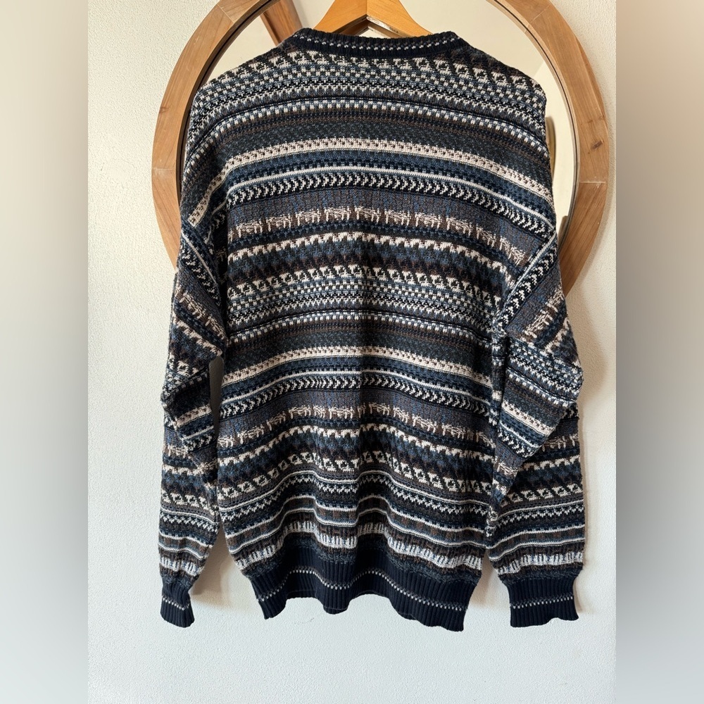 St John’s Bay Cotton Blend Crewneck Sweater Large - Picture 3 of 4